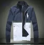 veste ralph lauren bas prix pari color blue or blance